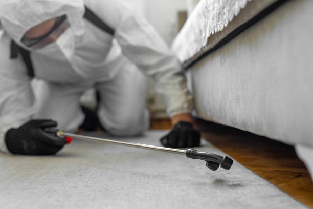 Professional Mosquito Control technician working in Covedale, OH